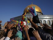 بالصور.. الفلسطينيون يحتفلون بقدوم عيد الأضحى المبارك رغم قيود الاحتلال 