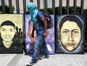 بالصور..أهالى الطلاب المختطفين فى المكسيك يلتقون الرئيس