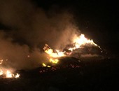 نشوب حريق بـ9 منازل متجاورة بأبو تيج فى أسيوط
