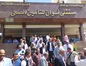 وزير الصحة بأسوان: "الحكومة بتجرى لتوفير الخدمة الطبية للمصريين"