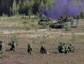 بالصور.. مناورات عسكرية لشمال الأطلسى فى لاتفيا بمشاركة 2100 جندى