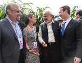 بالفيديو والصور.. تفاصيل مقابلة "مارك زوكربيرج" مع رئيس وزراء الهند