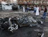 بالصور.. مقتل 4 أشخاص و إصابة 11 فى انفجار سيارة بمنطقة تجارية وسط بغداد
