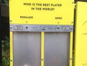 للحفاظ على لندن نظيفة.. التصويت لأفضل لاعب فى العالم بأعقاب السجائر