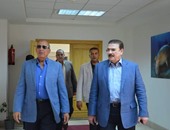 بالصور..  وزير النقل ومحافظ البحر الأحمر يتوجهان لميناء سفاجا البحرى 