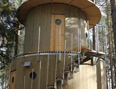 بالصور.. مغامرة جديدة وسط الغابات السويدية مع فكرة "فندق الشجرة"