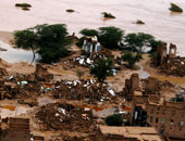 سيول اليمن أغرقت أشجار ونخيل وديان سقطرى  