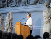 ميركل: المتحف المصرى ببرلين يحكى قصة العالم