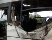 ننشر أسماء المصابين بحادث انقلاب أتوبيس بمزلقان ذكى بطوخ فى القليوبية