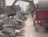 تعطل الطريق الزراعى بـ"القاهرة- الإسكندرية" بسبب انقلاب سيارة نقل مقطورة