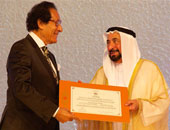 فاروق حسنى لحاكم الشارقة: شكرًا لوقوف الإمارات بجوار مصر