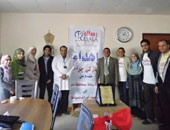حملة تطوعية بكفر الشيخ للتوعية بخطورة سرطان الثدى والتعريف بمستشفى بهية