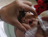 "صحة الغربية" تبدأ حملة التطعيم ضد شلل الأطفال جرعة فبراير 2016