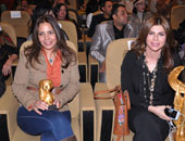 بالصور.. تكريم أميرة نايف وأميرة فتحى فى ختام بينالى القاهرة للفنون