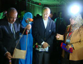 افتتاح معرض المرأة البدوية خلال احتفالات تعامد الشمس بأسوان