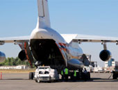 وصول طائرة مساعدات روسية إلى مطار دمشق