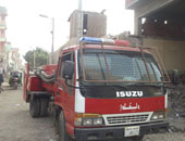 حريق 9 باكيات فى سوق العامرية بالإسكندرية دون إصابات