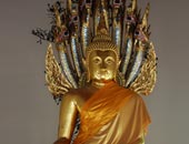 تمثال لبوذا يضم بداخله مومياء راهب محور معرض فريد فى بودابست