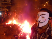 إعادة فتح طريق الممر بعد الانتهاء من حرق "اللمبى" بالإسماعيلية