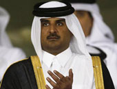أمير قطر يعزى خادم الحرمين بعد وفاة الأميرة طرفة بنت سعود