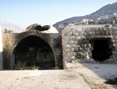 اكتشاف جدار أثرى فى مدينة "نابلس" من أيام "الرومان"