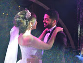 بالصور.. بيبو وأمير عزمى ونجوم ستار أكاديمى فى زفاف شاهيناز ضياء الدين