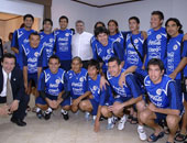 كريستالدو لاعب باراجواى: نطمح فى الفوز بالبطولة