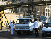 مسجل خطر يقتحم كمين مرور ويصيب أمين شرطة