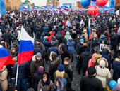 آلاف الروس يتجمعون فى موسكو لرفض الحرب فى أوكرانيا