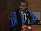 بالصور.. المذيع والفنان أحمد فريد يحصل على الدكتوراه فى فلسفة الفن