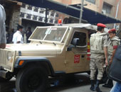 قوات الشرطة العسكرية تمشط منطقة الهرم لتأمين ذكرى 25 يناير