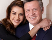 الملكة رانيا مغازلة زوجها فى عيد ميلاده: "كلنا فدوى لعيونك يا أبو حسين"