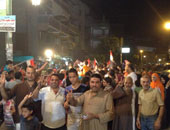 "كرنفال" بميدان الشهداء ببورسعيد ابتهاجا بفوز السيسى 