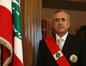 الرئيس اللبنانى السابق: لابد من ضبط استعمال السلاح وحصره بيد الدولة 
