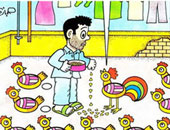 رحل حجازى "سيد درويش" الكاريكاتير ورسام "الحارة المصرية"