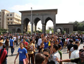   وصول طالبات المحظورة لدعم مظاهرة شباب الجماعة بالأزهر