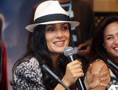 بالصور.. سلمى حايك: شعرت بالأمان فى مصر