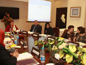 بدء مؤتمر صحفى لمنظمة المرأة العربية لاستعراض خطة عمل المرحلة المقبلة