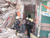 مصرع مواطن وإصابة زوجته وأولاده فى انهيار منزل بسوهاج