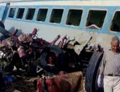 إصابة 27 شخصا فى حادث قطار شمال إسبانيا