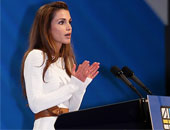 الملكة رانيا العبد الله تنعى الطيار الأردنى "معاذ الكساسبة"