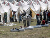 وفاة 3 نازحين أيزيديين بسب حريق فى أحد مخيمات دهوك