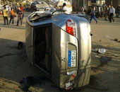 مصرع ضابط إثر انقلاب سيارته بطريق "السويس - القاهرة"