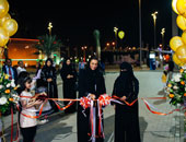 بدور القاسمى تفتتح غرفة متنقلة للأمهات فى معرض الشارقة الدولى للكتاب