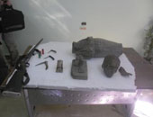 بالصور.. ضبط مسجل خطر بحوزته آثار وأسلحة بالوادى الجديد