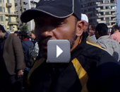 أحد معتصمى التحرير: مش عايز مليونيات "أنا عايز دم الشهداء"
