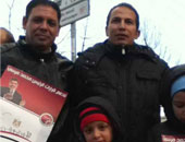 بالصور.. الإخوان المسلمون فى إيطاليا يؤيدون الدستور الجديد 