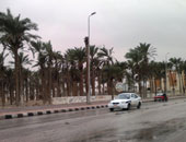 تساقط أمطار غزيرة على مدينة الطور بجنوب سيناء