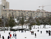 إغلاق المدارس فى لبنان بسبب العاصفة الثلجية "تالاسا"