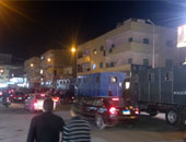 قوات حماية المواطنين تنتشر بميدان رابعة قبل الاحتفال بذكرى ثورة 25 يناير